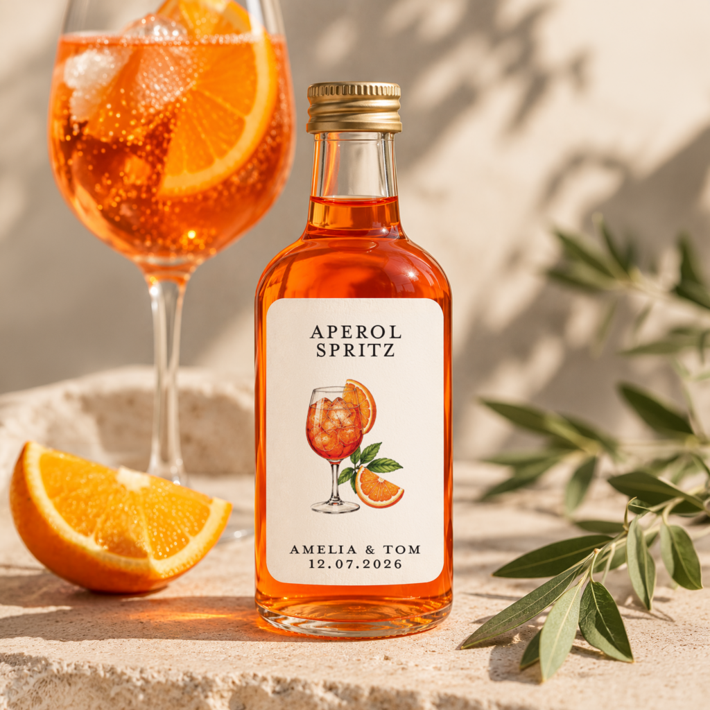 Personalised Aperol Spritz Labels